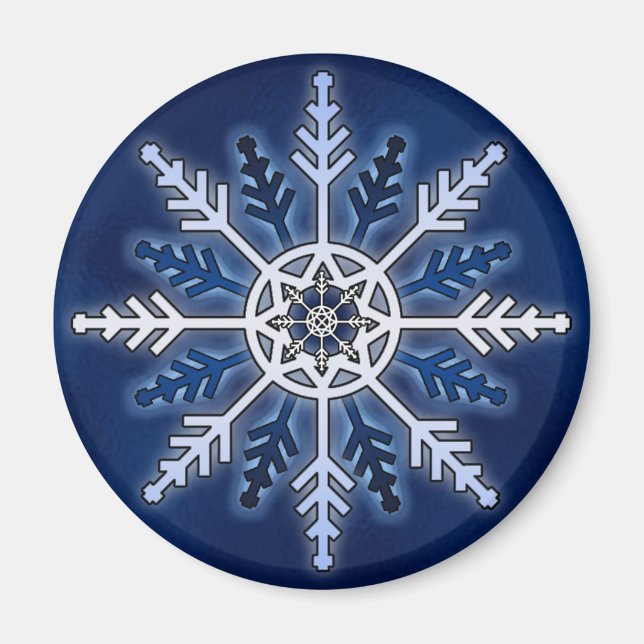 Íman Magnet Floco de Neve (Frente)