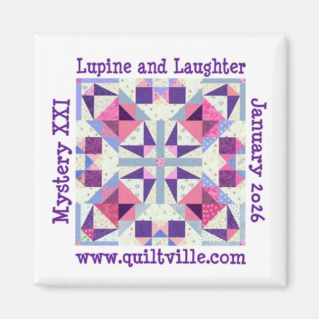 Íman Magnet for Lupine and Laughter (Frente)