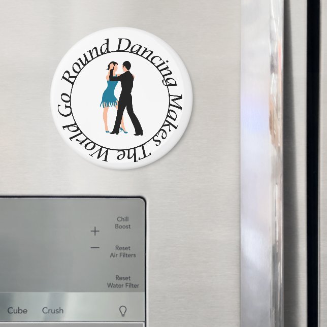 Íman Magnet for the Round Dancer (In Situ (Fridge))