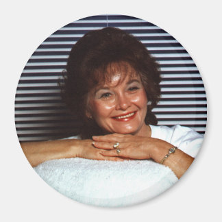 Íman Magnet, Foto Personalizada Redonda