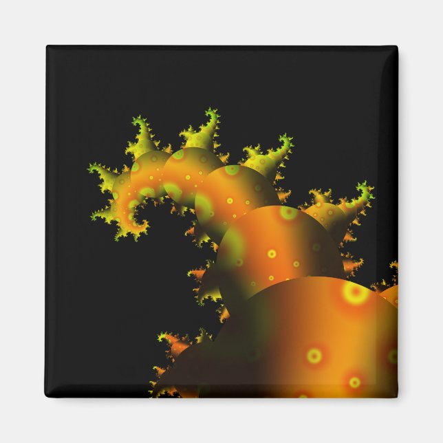 Íman Magnet Fractal Tentacle (Frente)