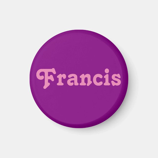 Íman Magnet Francis (Frente)
