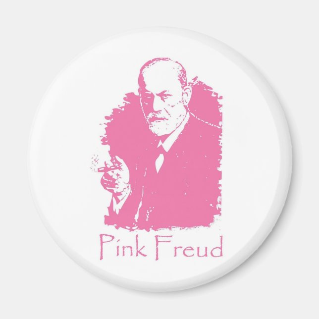 Íman Magnet Freud Rosa (Frente)
