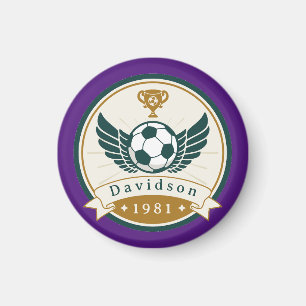 Íman Magnet - Futebol de futebol - Personalizado - Adic