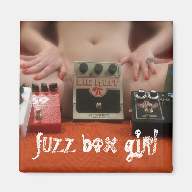 Íman Magnet- Fuzz para a geladeira (Frente)