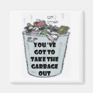 Íman Magnet "Garbage Out"