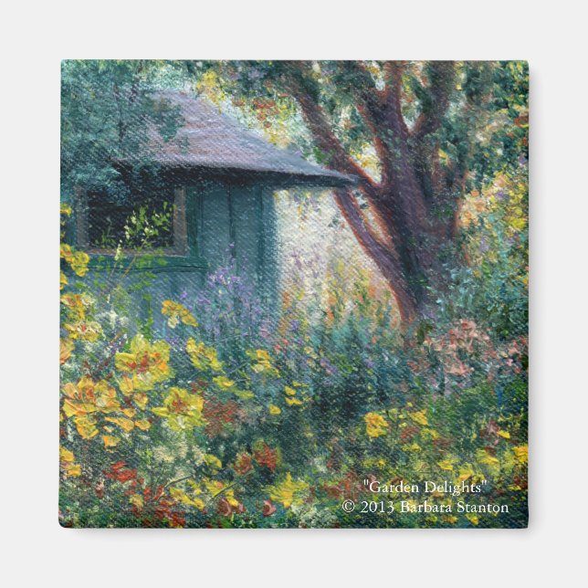 Íman Magnet "Garden Delights" (Frente)