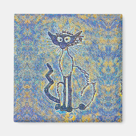 Íman Magnet Gato Frazzado