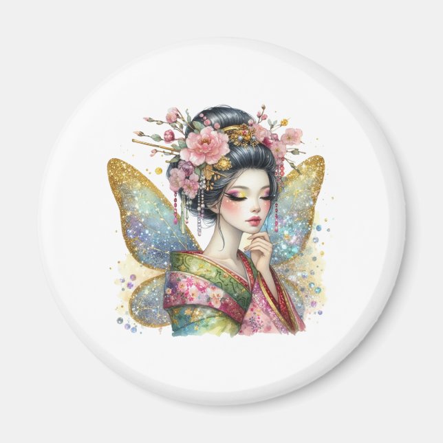 Íman magnet geisha  (Frente)