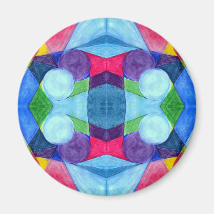 Íman Magnet Geométrico Skittles