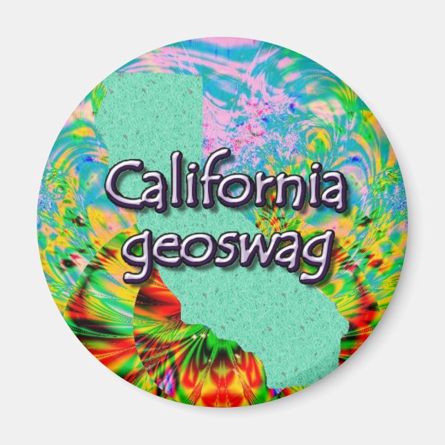 Íman Magnet Geoswag de Fornecimentos Geocaching da Cali (Frente)