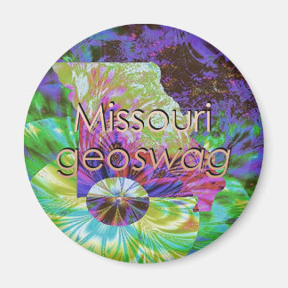Íman Magnet Geoswag (Imagem Geográfica) do Estado do Mi