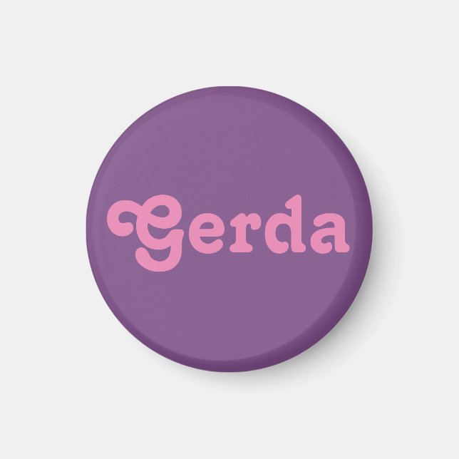 Íman Magnet Gerda (Frente)