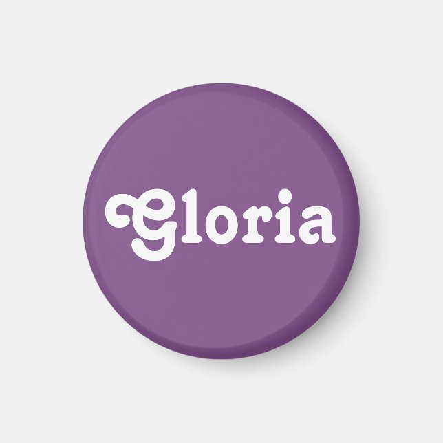 Íman Magnet Gloria (Frente)