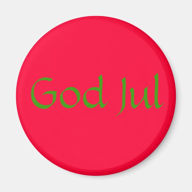 Íman Magnet God Jul (Frente)