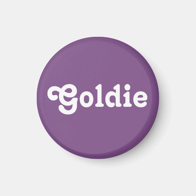 Íman Magnet Goldie (Frente)
