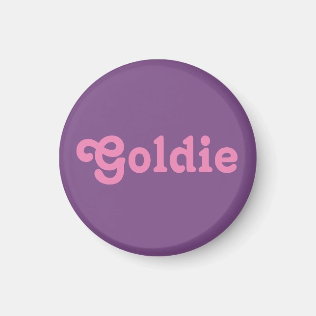 Íman Magnet Goldie (Frente)