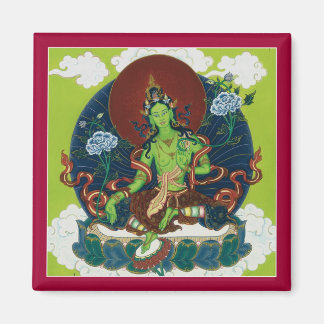 Íman MAGNET Green Tara - ímã quadrado