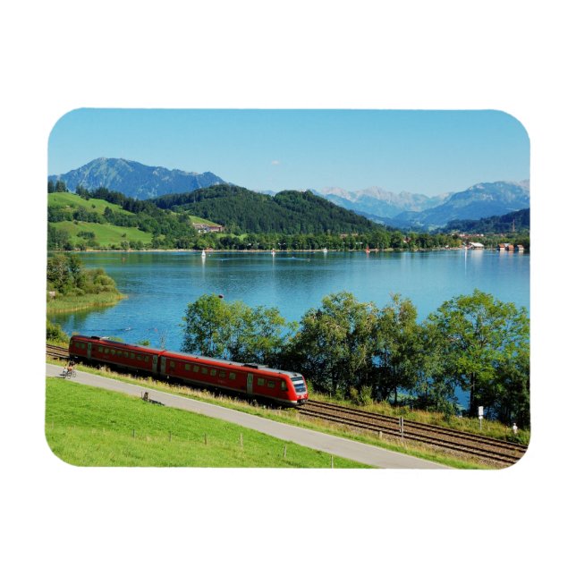 Íman Magnet Großer Alpsee bei Immenstadt (Horizontal)