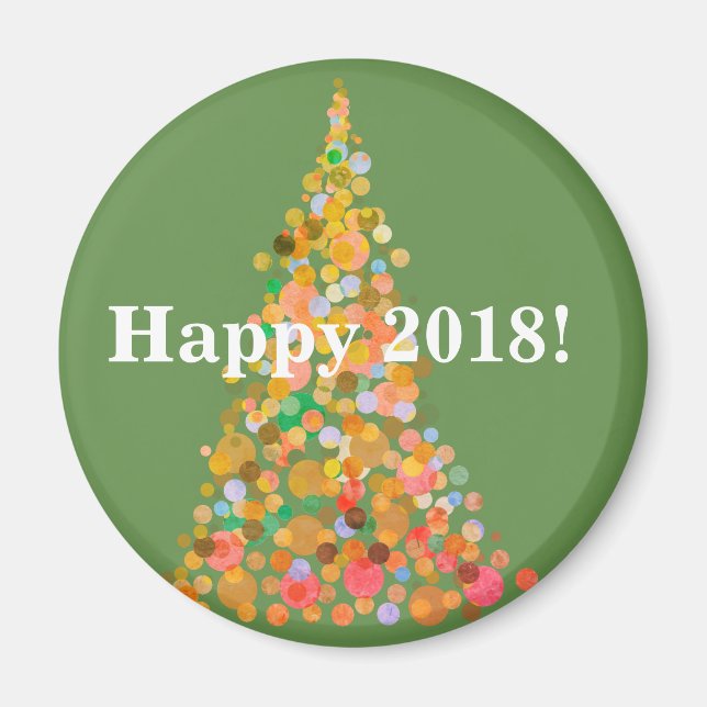 Íman Magnet Happy 2018 (Frente)