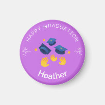 Magnet - Happy Graduation Personalize - Adicionar 