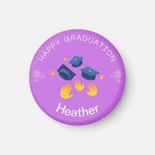 Íman Magnet - Happy Graduation Personalize - Adicionar
