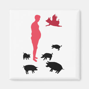 Íman Magnet Happy Meal Vegeterian