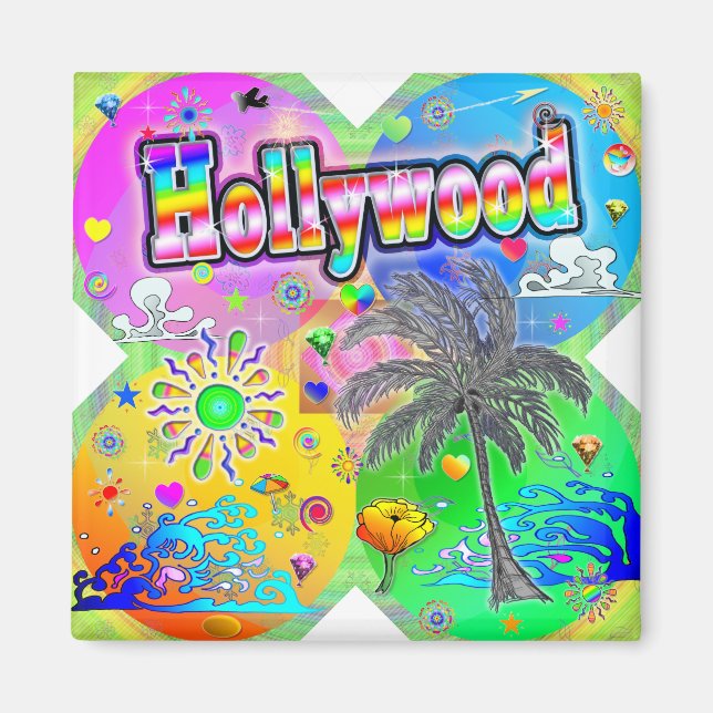 Íman Magnet Hollywood Quadro Seasons (Frente)