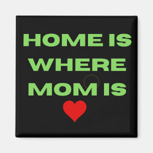 Íman Magnet Home é onde a mãe está