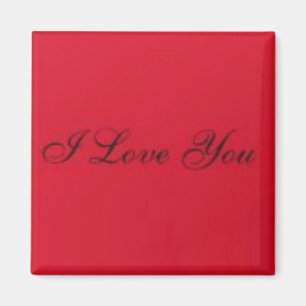 Íman Magnet "I Love You"