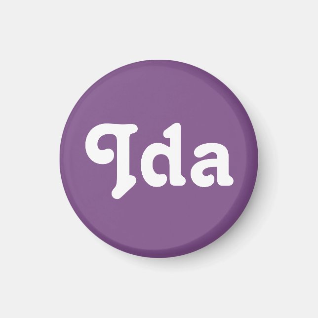 Íman Magnet Ida (Frente)