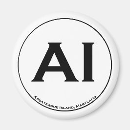 Íman Magnet Ilha de Assateague