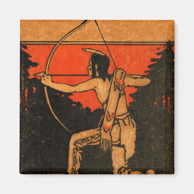 Íman Magnet índio (Frente)