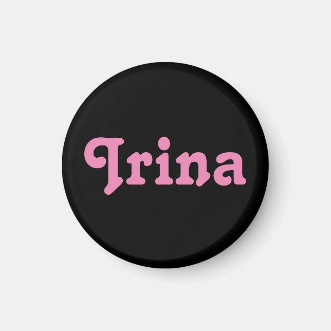 Íman Magnet Irina (Frente)