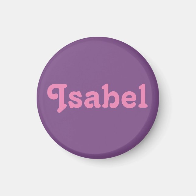Íman Magnet Isabel (Frente)