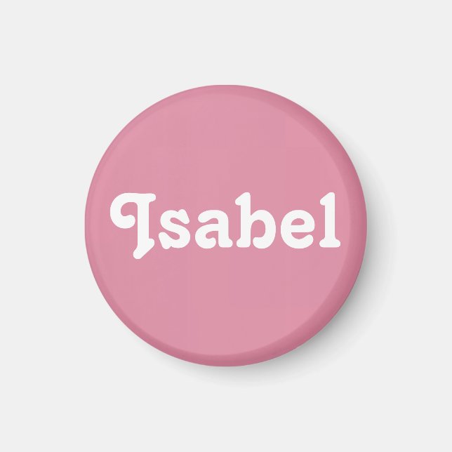 Íman Magnet Isabel (Frente)