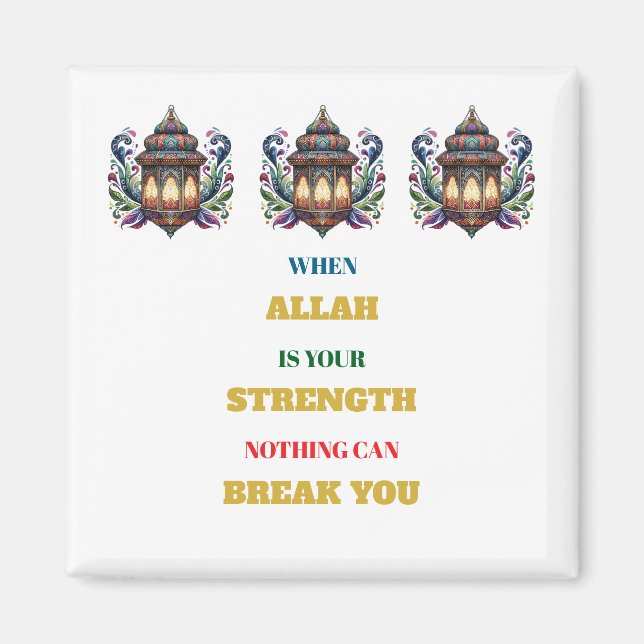 Íman Magnet-Islamic Lantern Magnets (Frente)