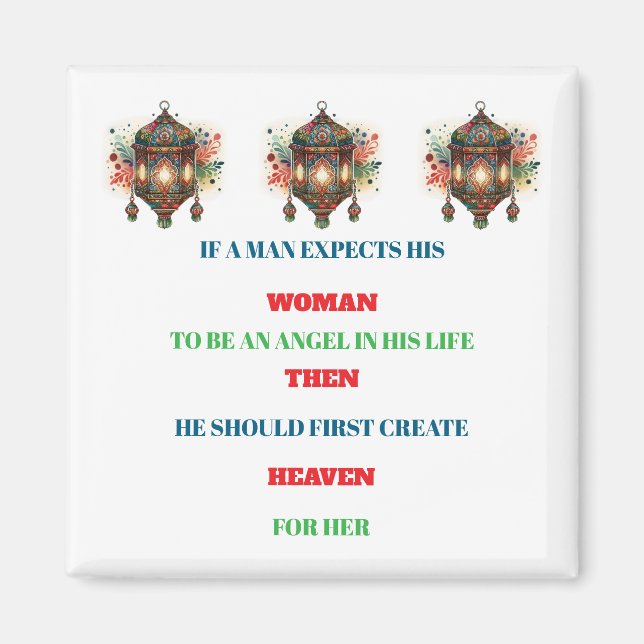 Íman Magnet-Islamic Lantern Magnets (Frente)