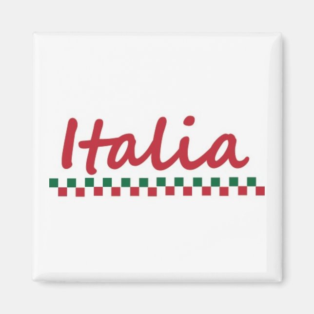 Íman Magnet italiano "Italia" (Frente)