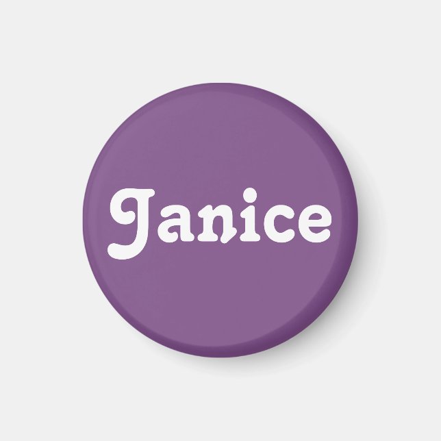 Íman Magnet Janice (Frente)