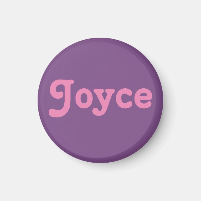 Íman Magnet Joyce (Frente)