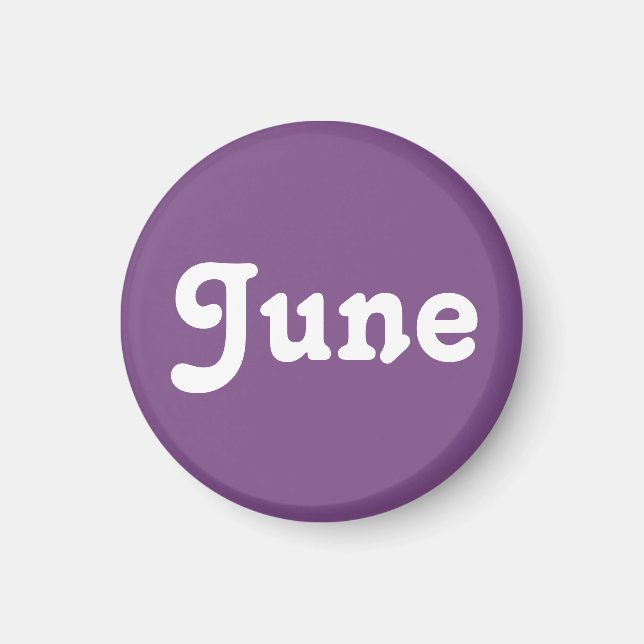 Íman Magnet June (Frente)