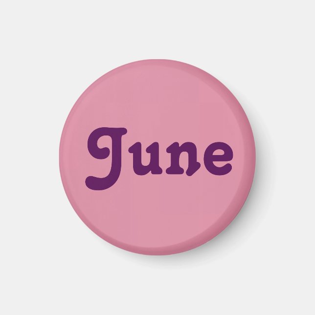 Íman Magnet June (Frente)
