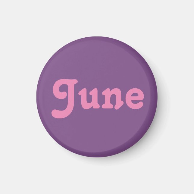 Íman Magnet June (Frente)