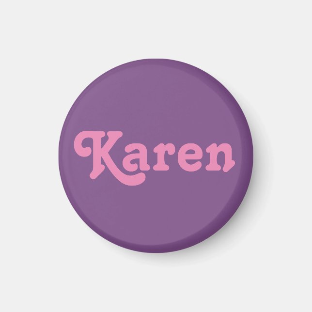 Íman Magnet Karen (Frente)