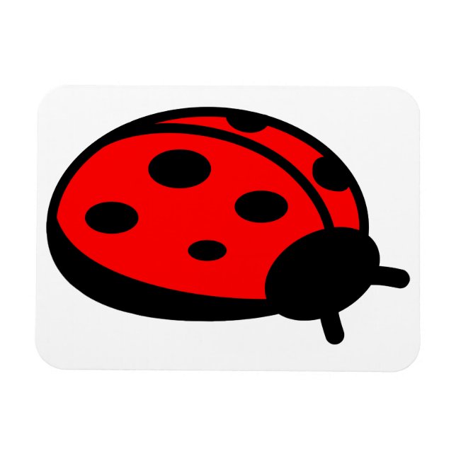 Íman Magnet Lady Bug 3"x4" (Horizontal)
