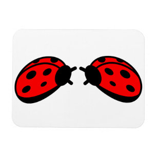 Íman Magnet Lady Bugs 3"x4"