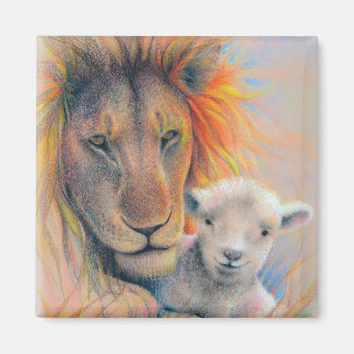 Íman Magnet "Lion & Lamb"