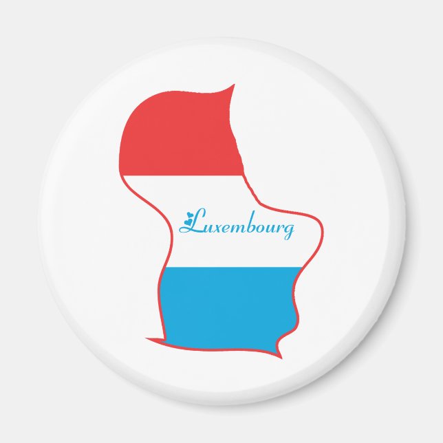 Íman Magnet Luxemburgo (Frente)