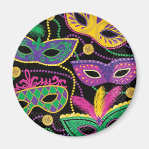 ÍMAN MAGNET MADRI GRA MASK